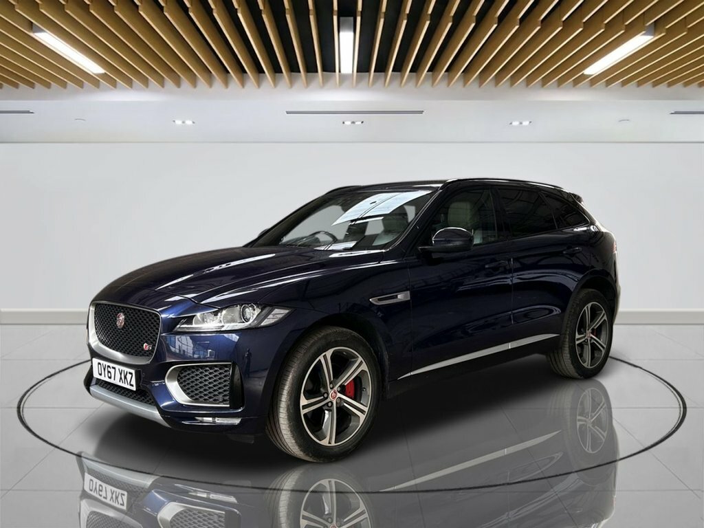 Jaguar F-Pace Suv Blue #4