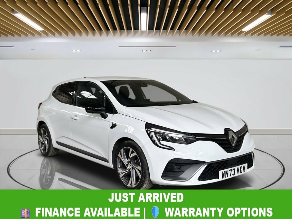Renault Clio 1L Rs Line White