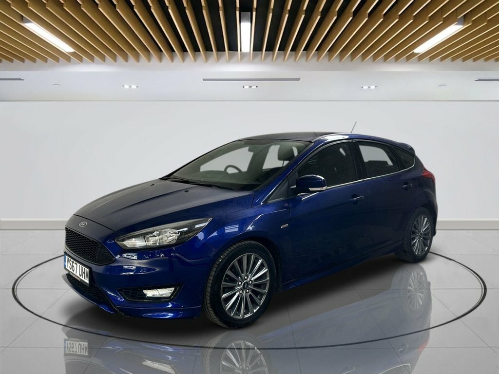 Ford Focus 1L St-line Blue #4