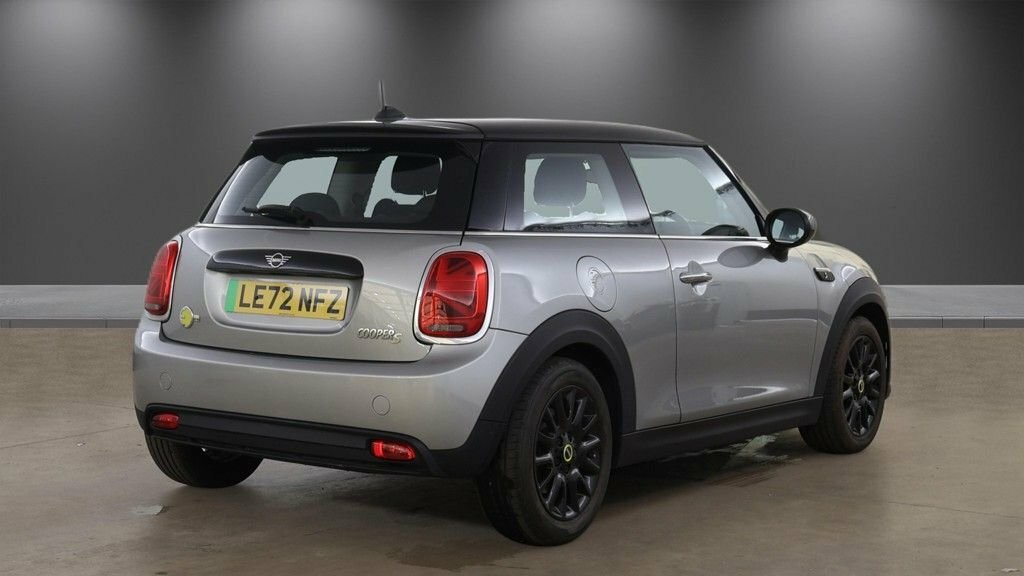 Mini Electric Hatchback Silver #4