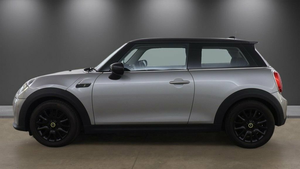 Mini Electric Hatchback Silver #6