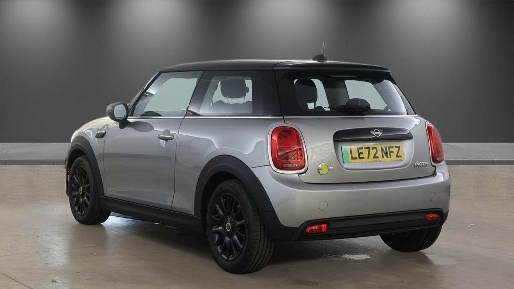 Mini Electric Hatchback Silver #3