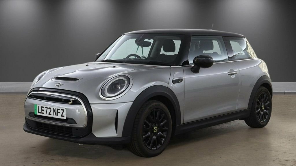 Mini Electric Hatchback Silver #2