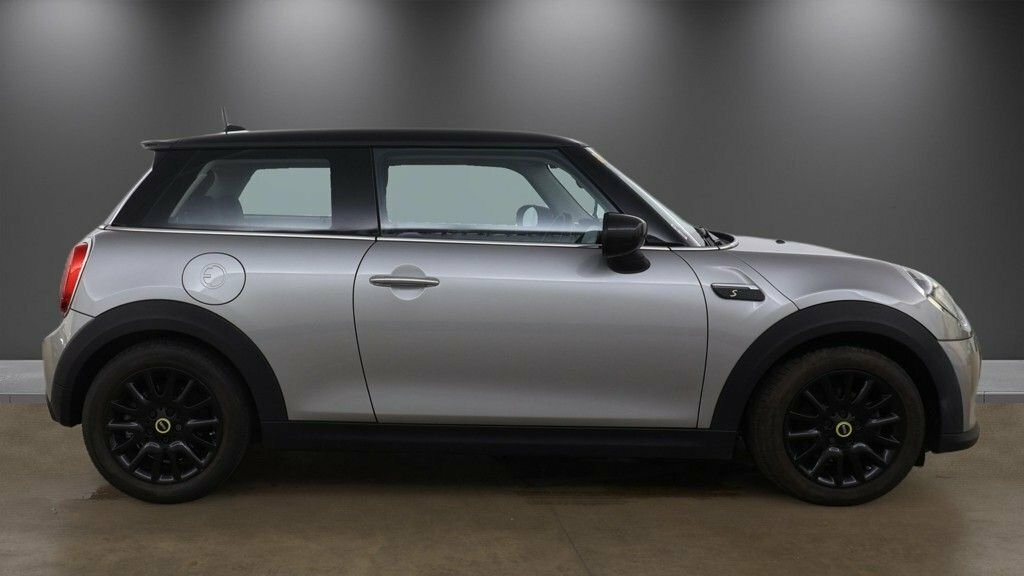 Mini Electric Hatchback Silver #5