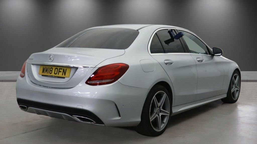 Mercedes-Benz C Class 2.1L Amg Line WM18OFN Silver #4