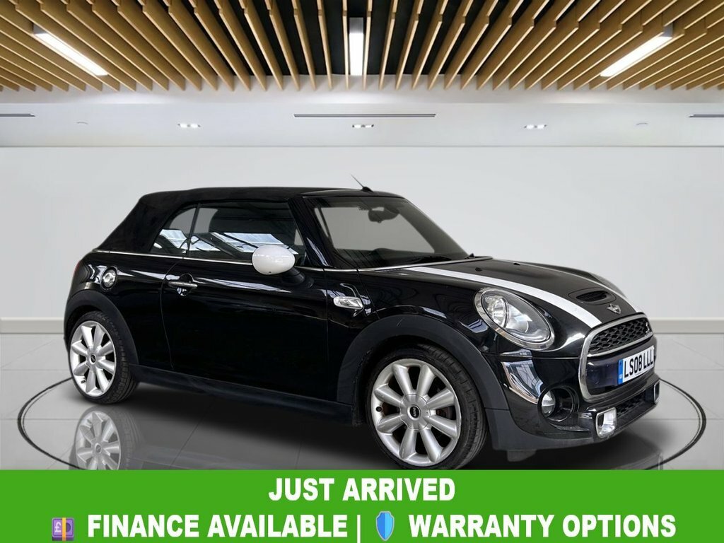 Mini Convertible 2L Cooper S Black