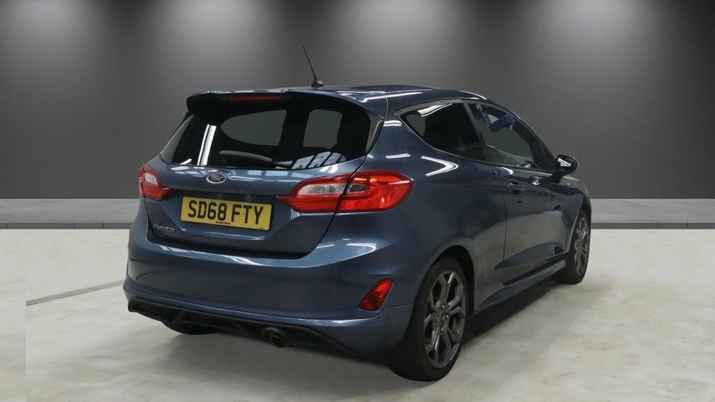 Ford Fiesta 1L St-line Blue #4
