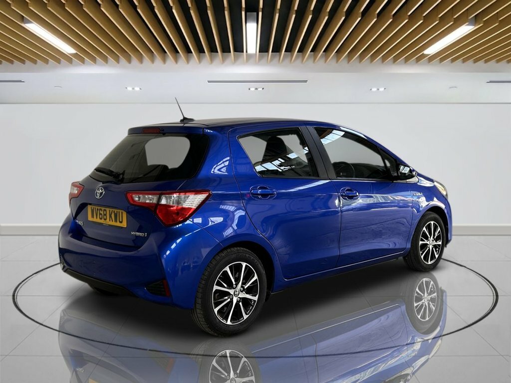Toyota Yaris 1.5L Icon Tech WV68KWU Blue #5