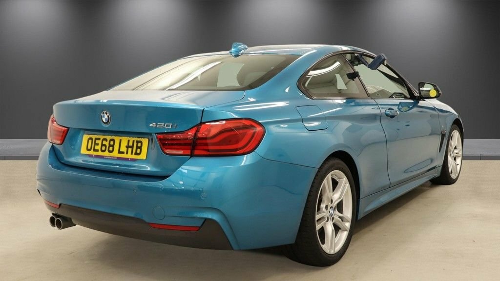 BMW 4 Series Gran Coupe 2L M Sport Blue #4