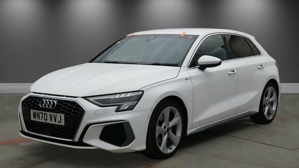 Audi A3 1.5L S Line WN70VVJ White #2