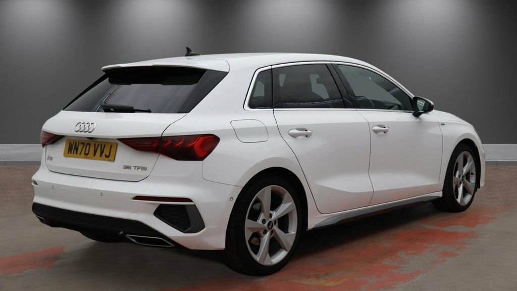 Audi A3 1.5L S Line WN70VVJ White #4
