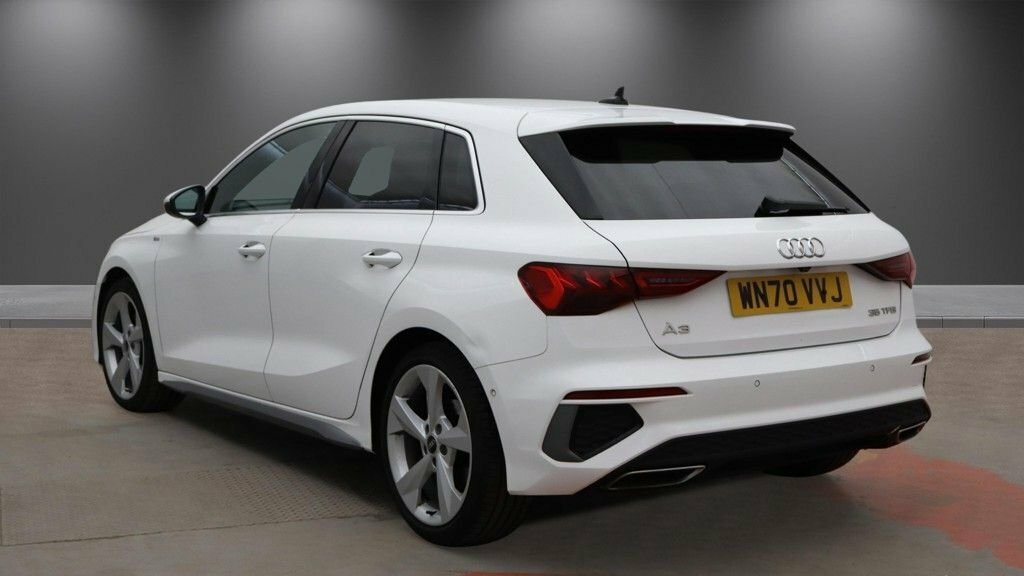 Audi A3 1.5L S Line WN70VVJ White #3