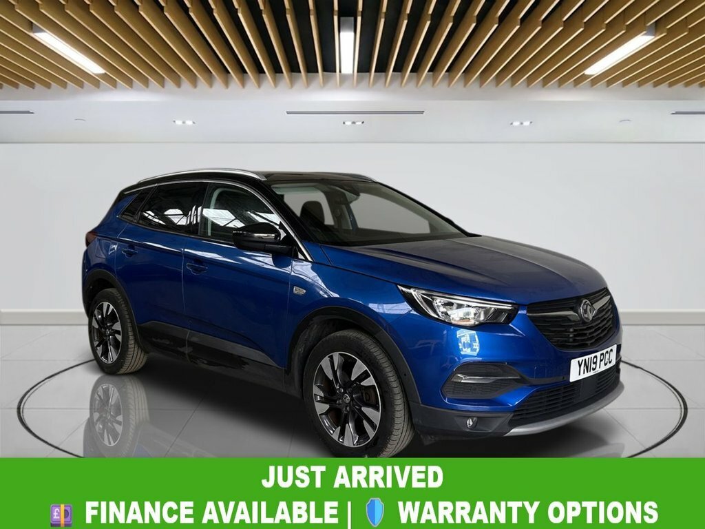 Vauxhall Grandland X 1.5L Sport Nav YN19PCC Blue