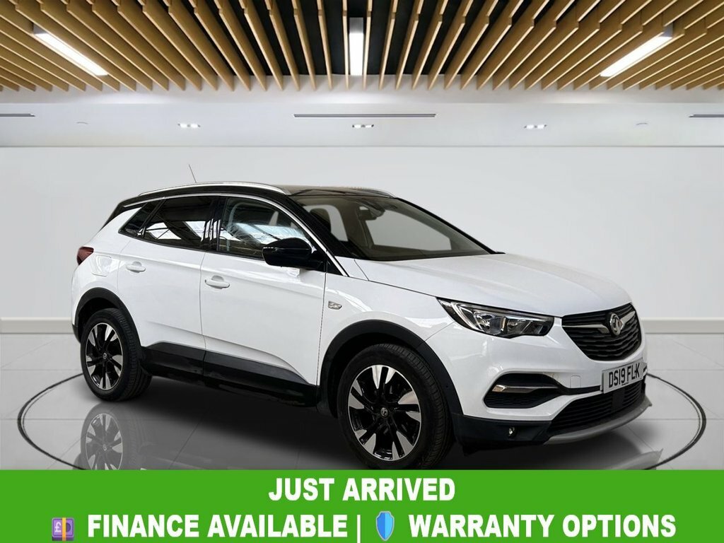 Vauxhall Grandland X 1.2L Design Line DS19FLK White