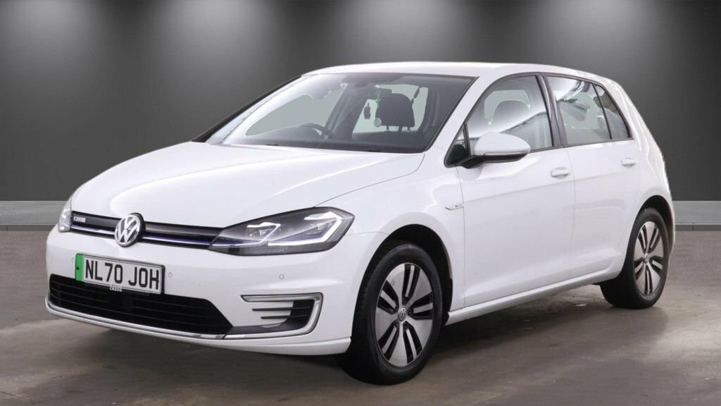Volkswagen e-Golf Hatchback White #2