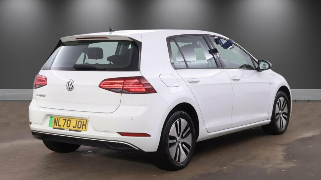 Volkswagen e-Golf Hatchback White #4