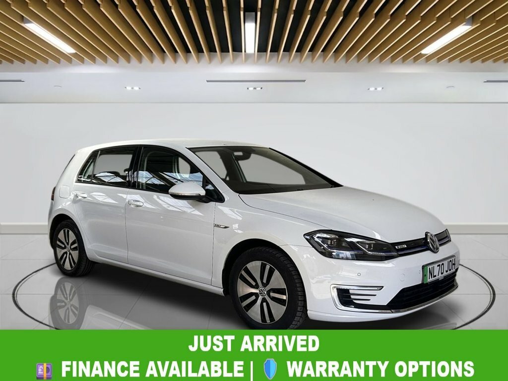 Volkswagen e-Golf Hatchback White