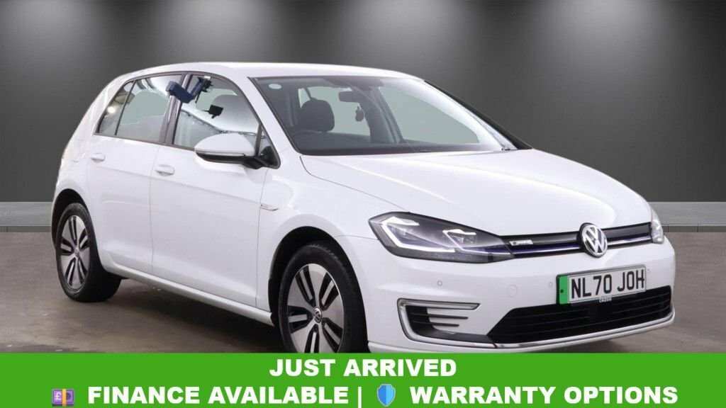 Volkswagen e-Golf Hatchback White