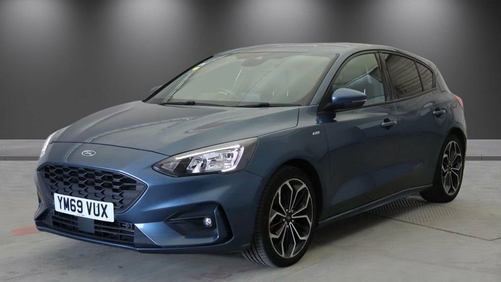 Ford Focus 1L St-line X YM69VUX Blue #2