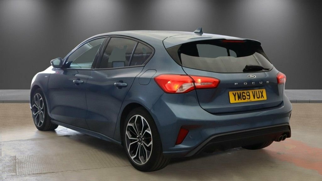 Ford Focus 1L St-line X YM69VUX Blue #3