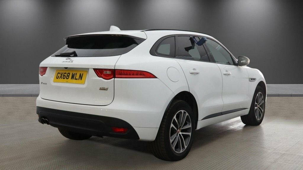Jaguar F-Pace 2L R-sport White #4