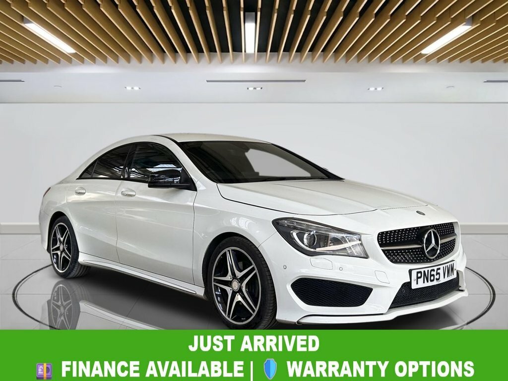 Mercedes-Benz CLA Class Saloon White