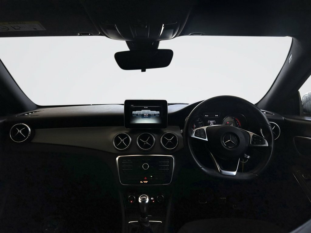 Mercedes-Benz CLA Class Saloon White #3