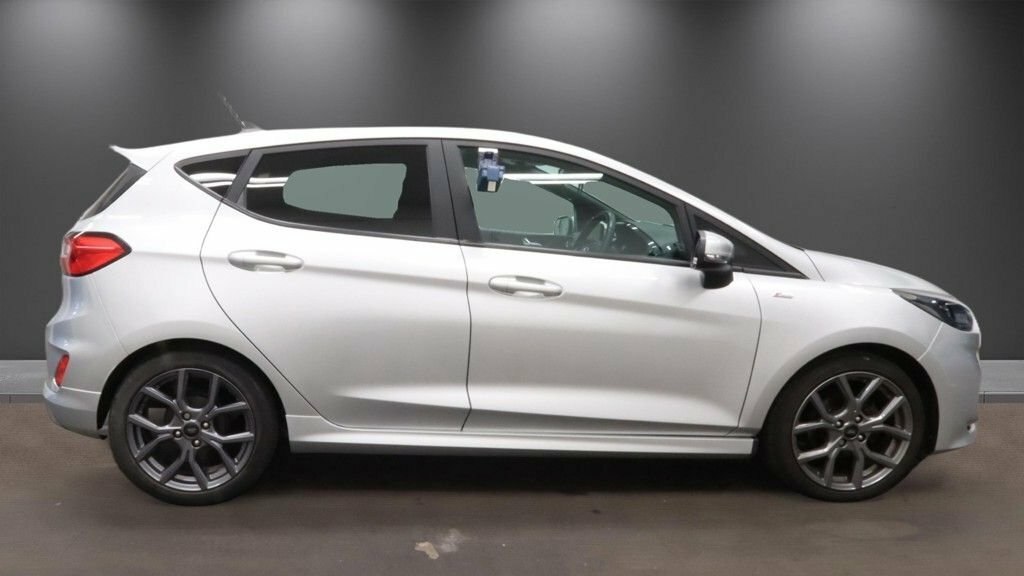 Ford Fiesta 1L St-line Edition NU71HLE Silver #4