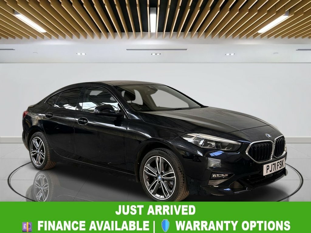 BMW 2 Series Gran Coupe 1.5L Sport PJ71FSK Black