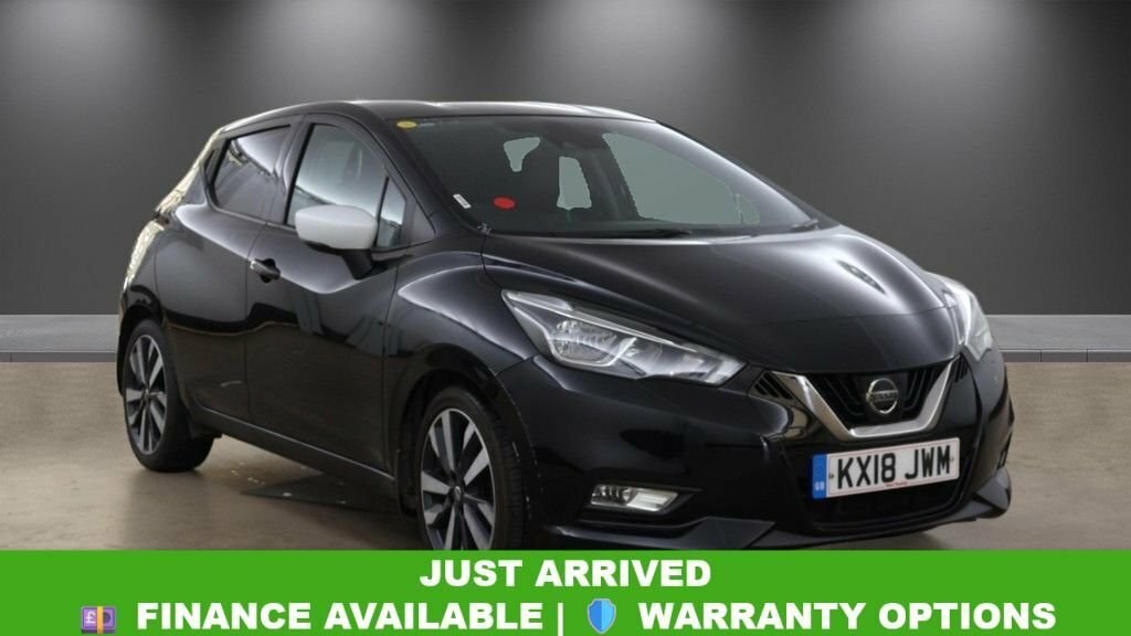 Nissan Micra 0.9L Tekna Black