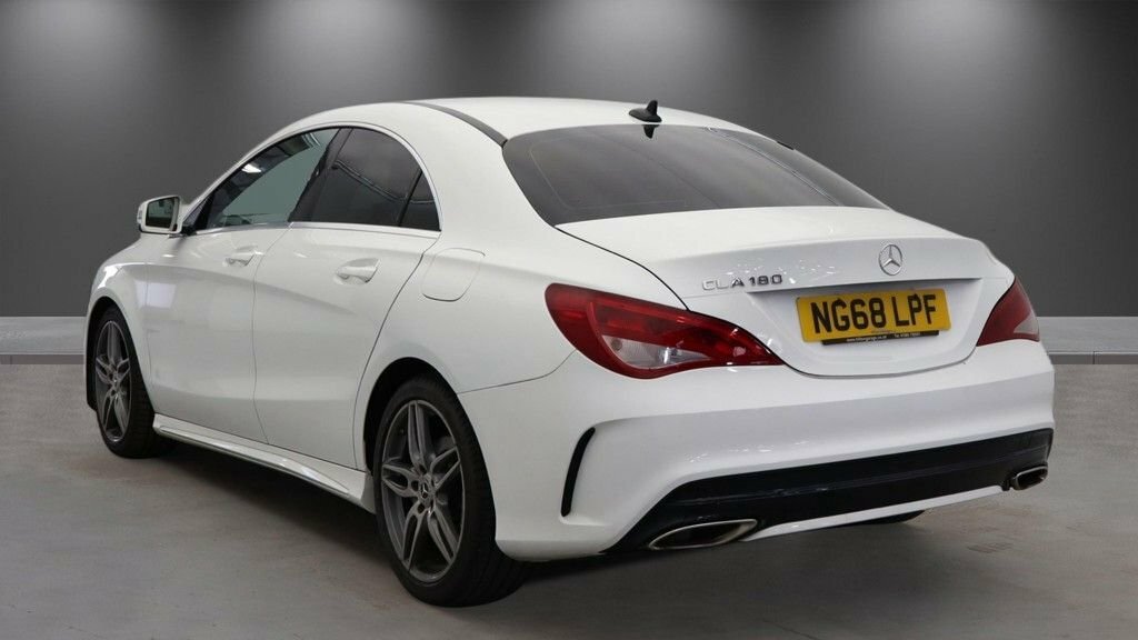 Mercedes-Benz CLA Class 1.6L Amg Line Edition White #3