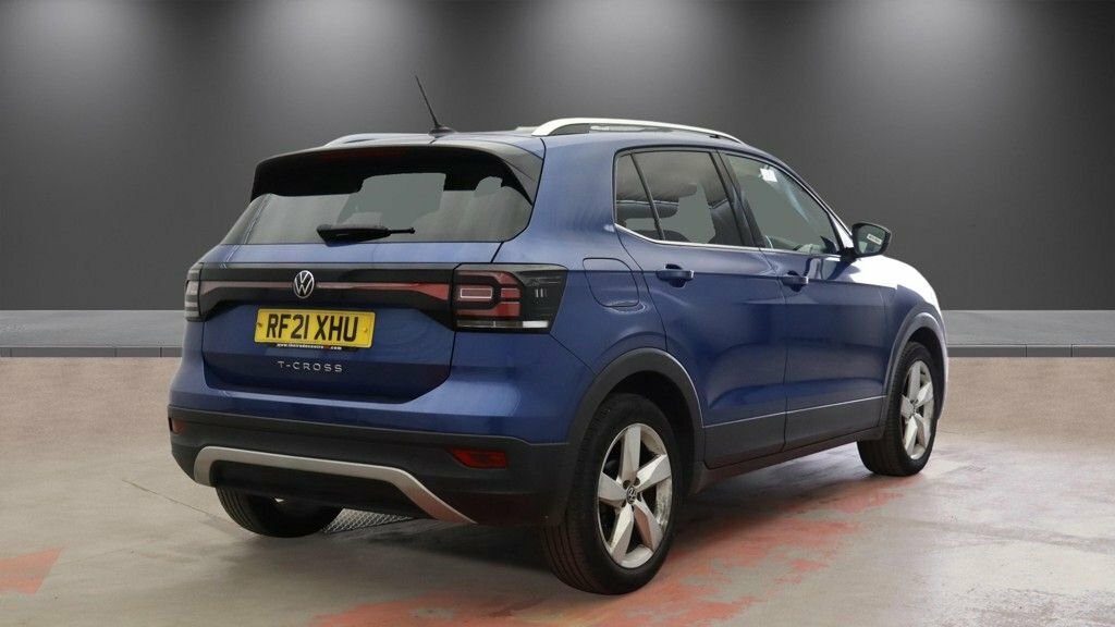 Volkswagen T-Cross 1L Sel Blue #4