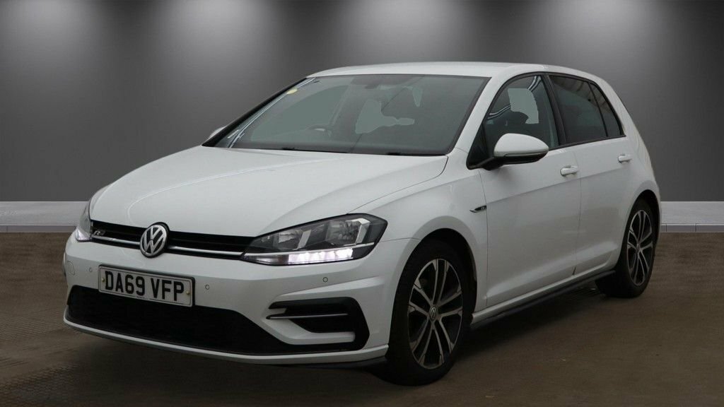 Volkswagen Golf 2L R-line DA69VFP White #2