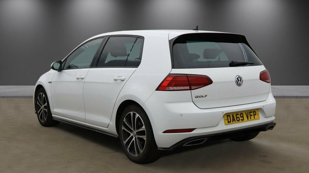 Volkswagen Golf 2L R-line DA69VFP White #3