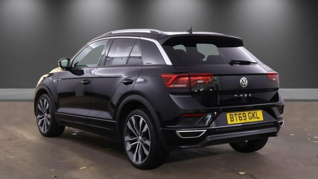 Volkswagen T-Roc Hatchback Black #3