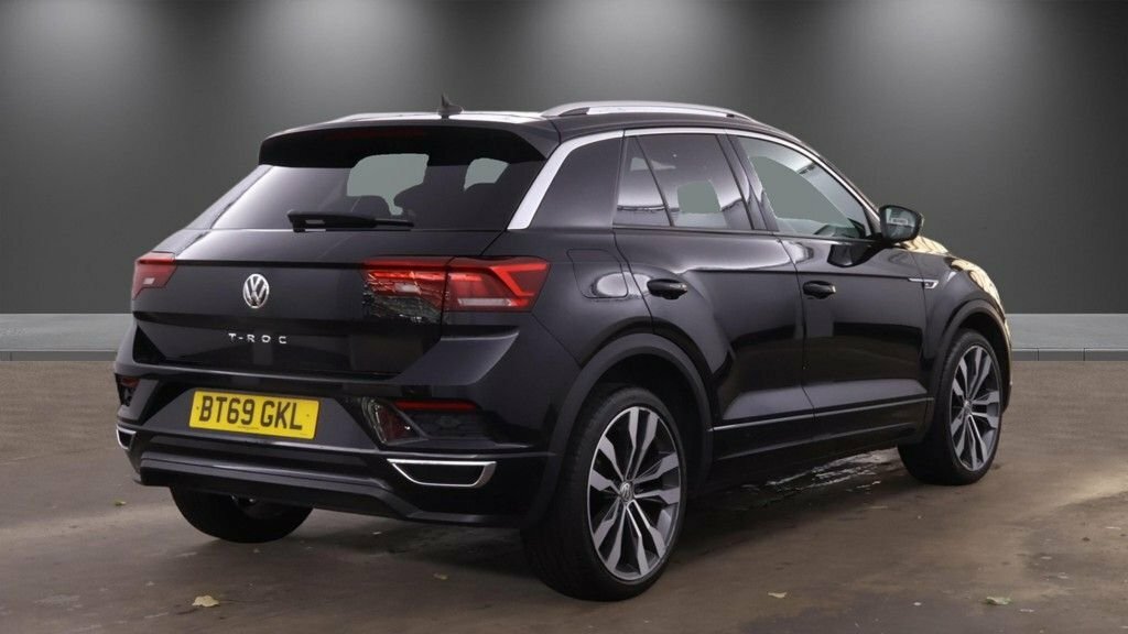 Volkswagen T-Roc Hatchback Black #4