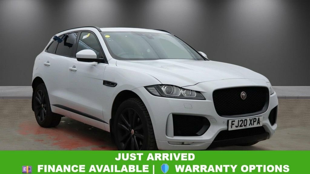 Jaguar F-Pace 2L Chequered Flag White