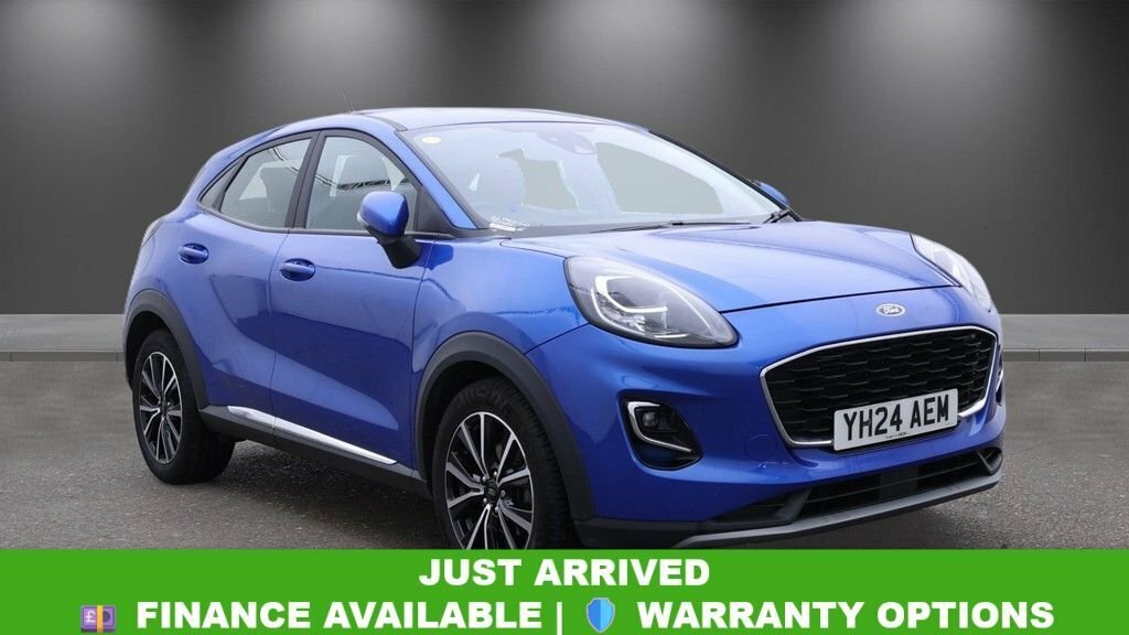 Ford Puma 1L Titanium Blue