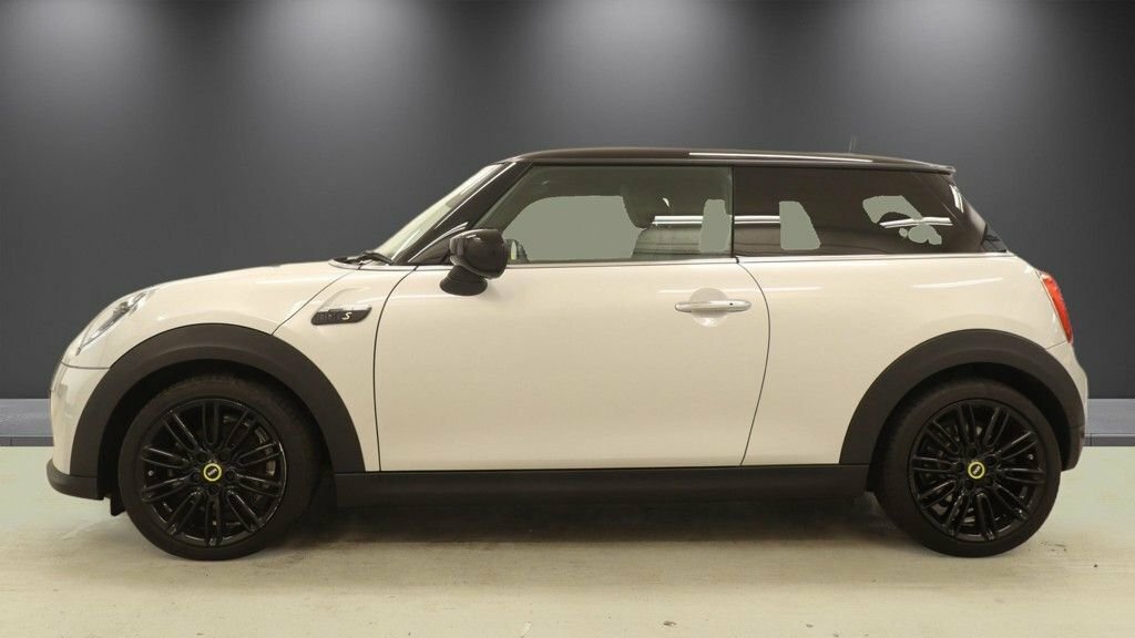 Mini Electric Hatchback Silver #2