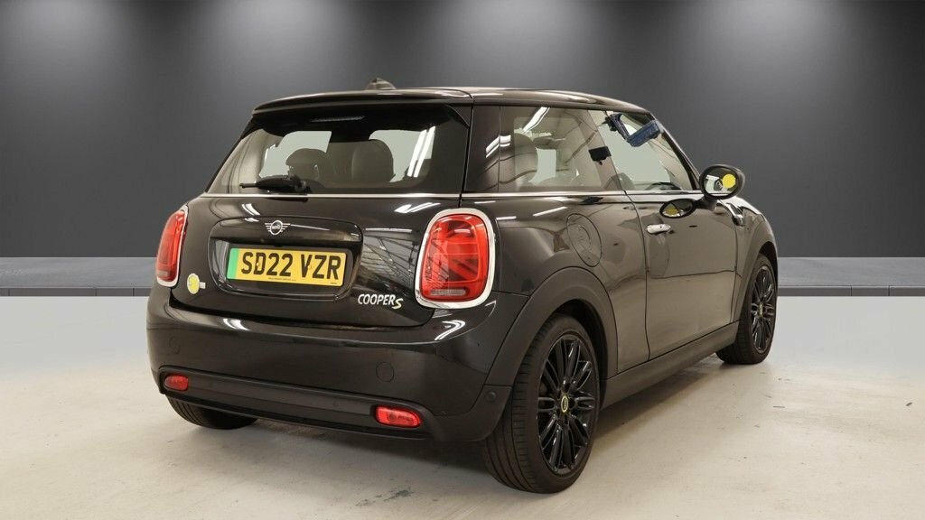 Mini Electric Hatchback Black #4