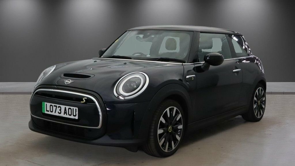 Mini Electric Hatchback Black #2