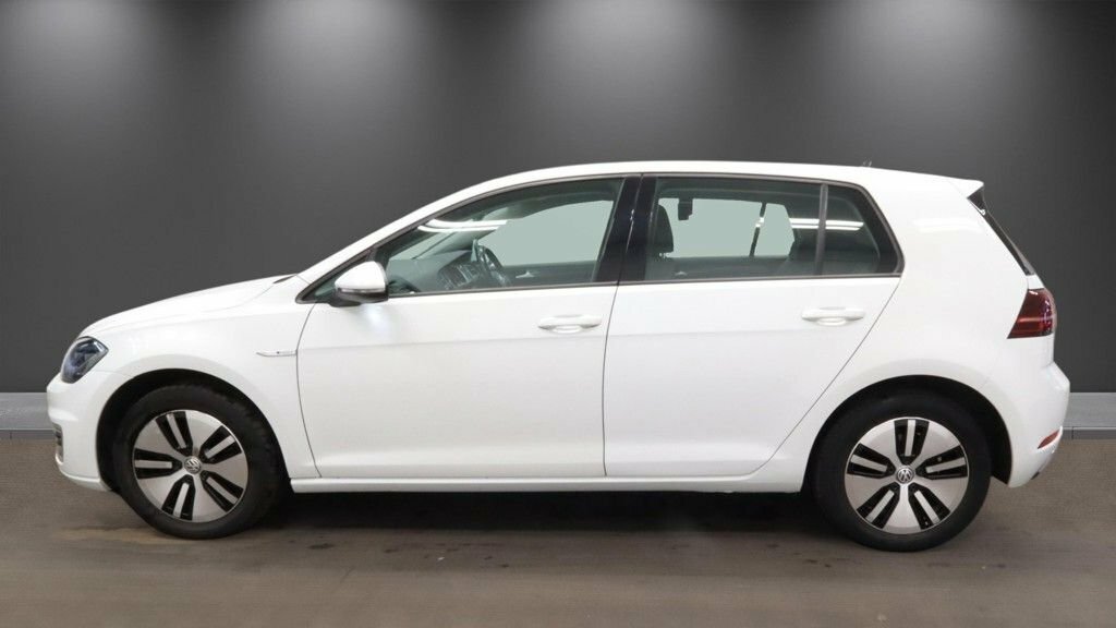 Volkswagen e-Golf E-golf White #4