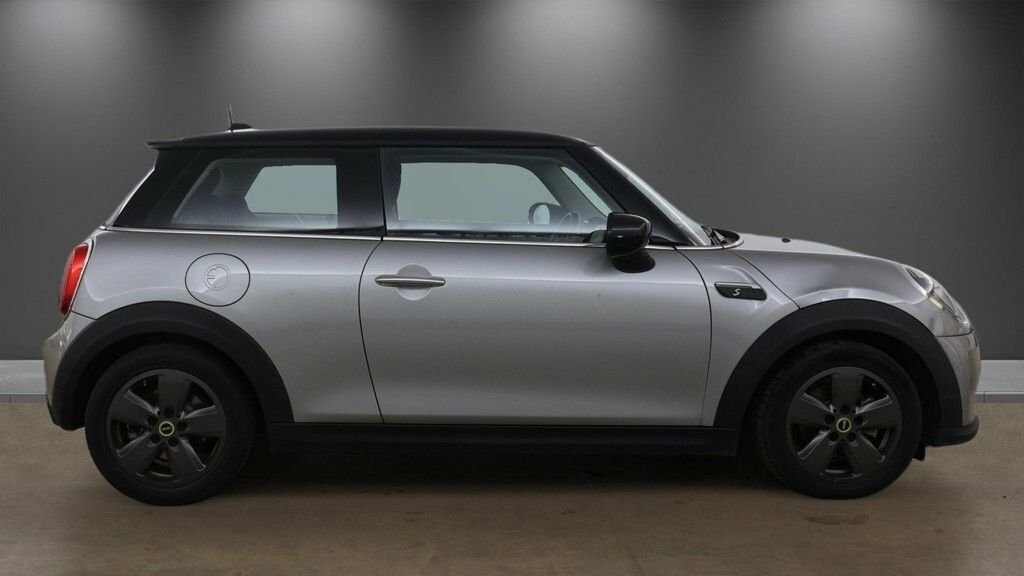 Mini Electric Hatchback Silver #5