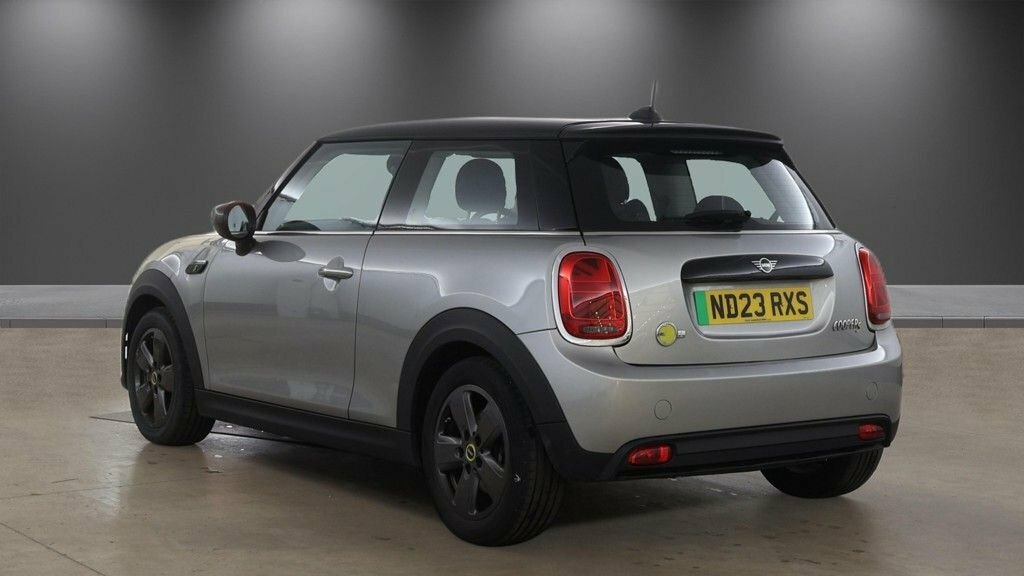 Mini Electric Hatchback Silver #3