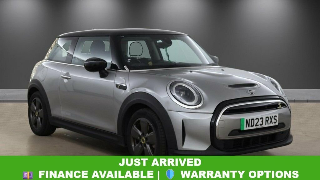 Mini Electric Hatchback Silver