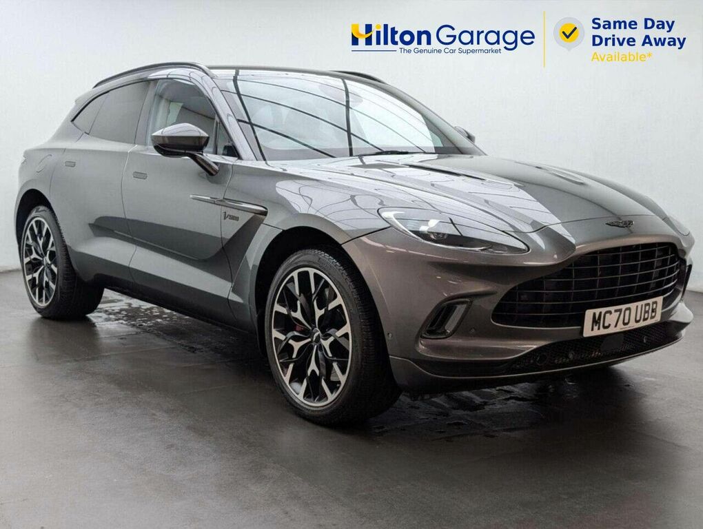 Aston Martin DBX 4.0 V8 Suv 4Wd Euro 6 Ss 550 P Silver