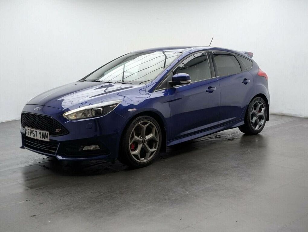 Ford Focus 2.0 Tdci St-3 Hatchback Euro 6 Blue #3