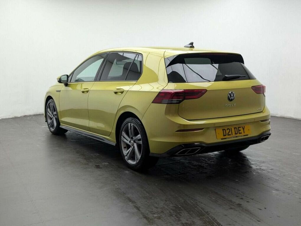 Volkswagen Golf 1.5 Etsi Mhev R-line Hatchback Hybrid D D21DEY Yellow #6