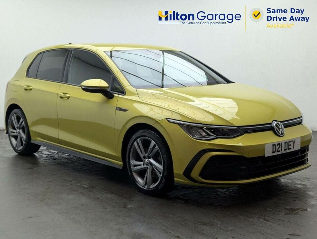 Volkswagen Golf 1.5 Etsi Mhev R-line Hatchback Hybrid D Yellow