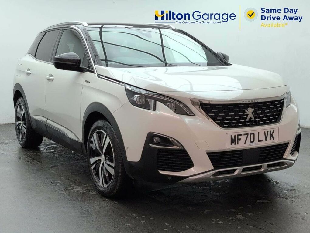 Peugeot 3008 1.2 3008 Gt Line Puretech Ss White